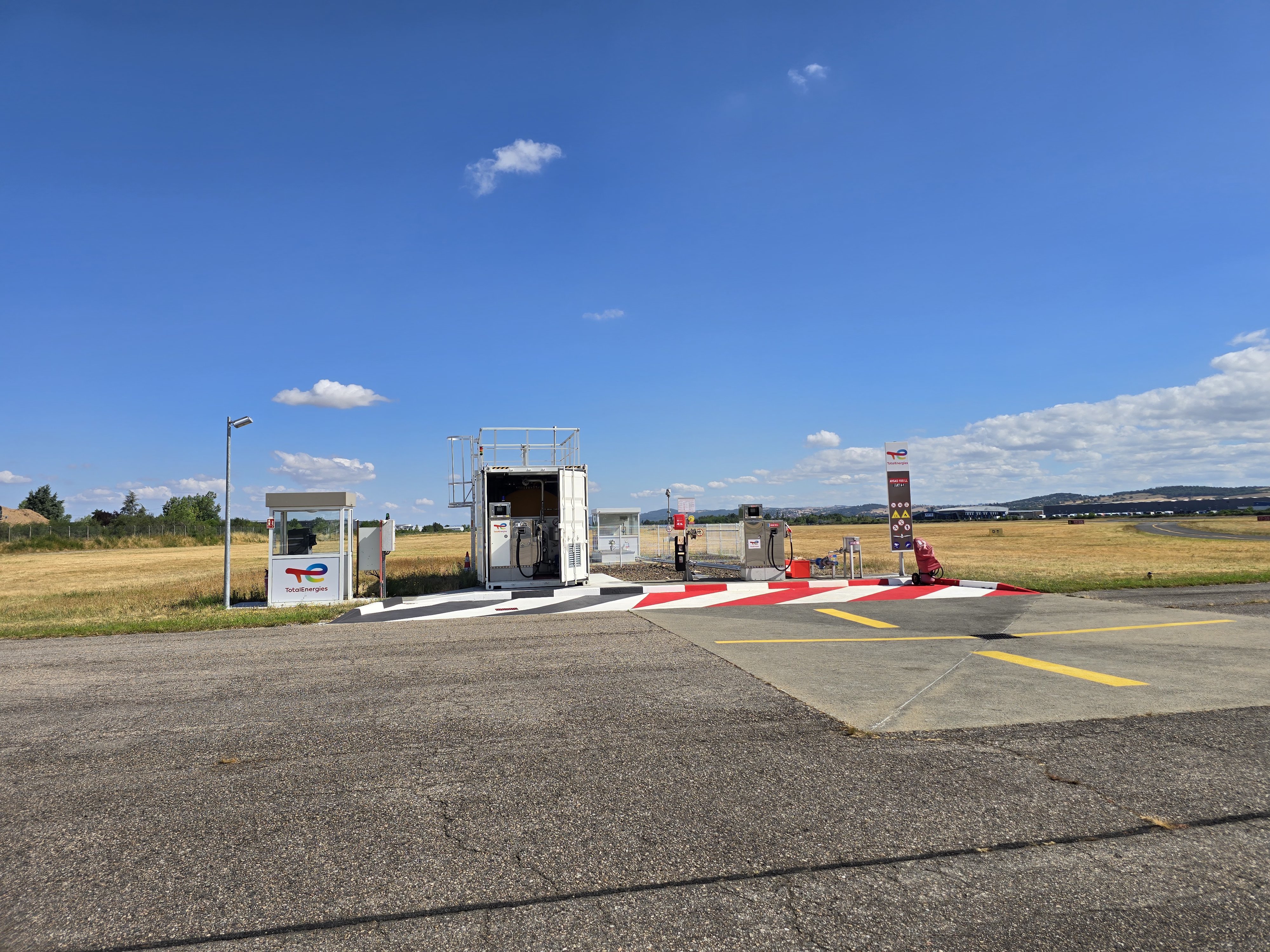 The Fuel Station at LFMH. Easy payment by card.